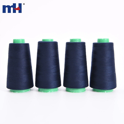 Overlocking Polyester Thread For Industrial Sewing Machine 40/2 100% Spun Polyester Sewing Thread