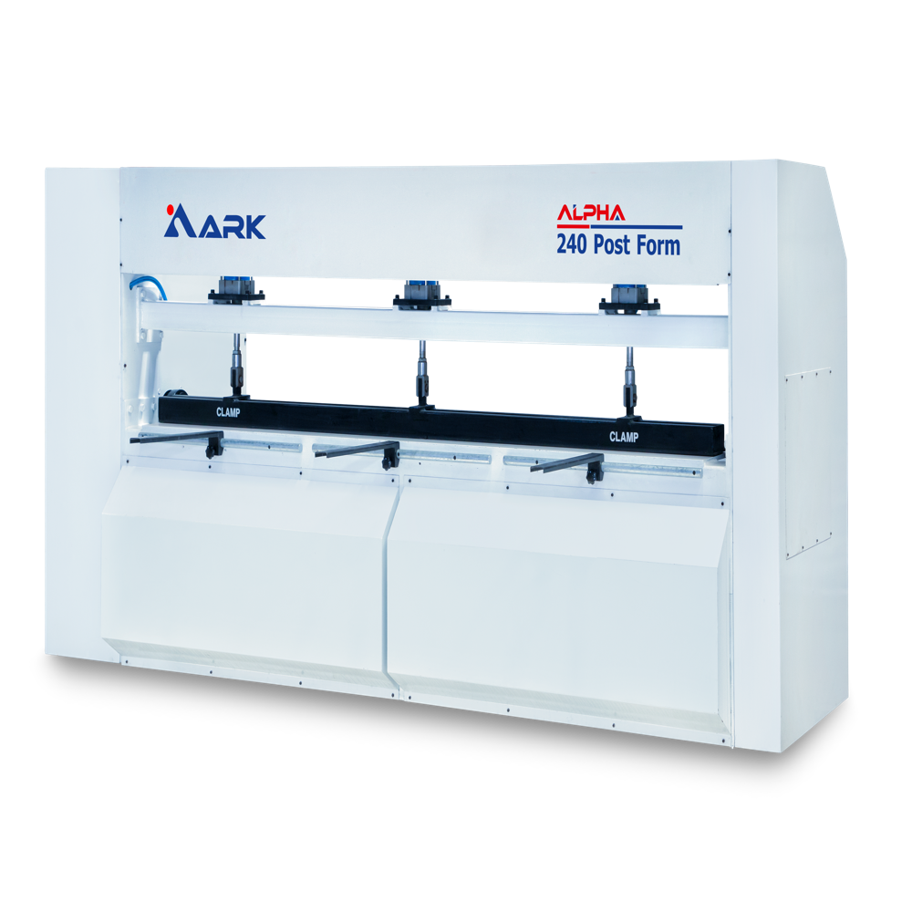 क्षैतिज A-240 पोस्ट फॉर्म मशीन