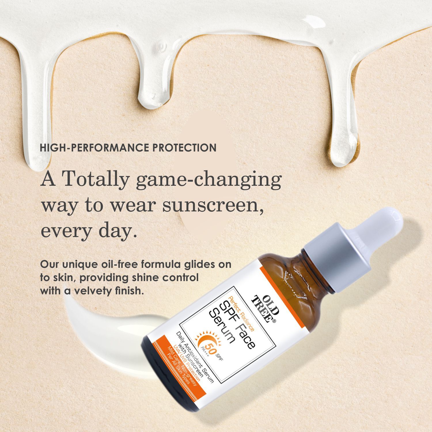 Spf Face Serum 30ml. - Color: White