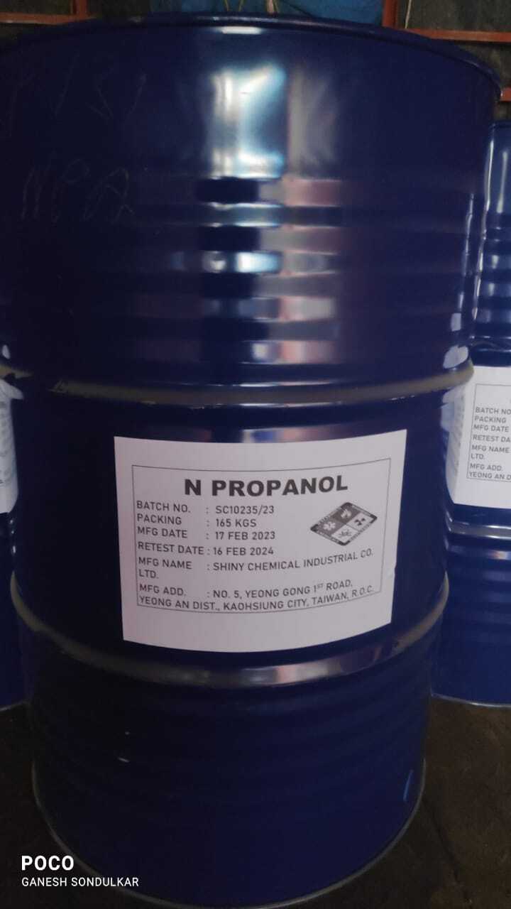 N Propanol Boiling Point: 97 To 98 A C; 206 To 208 A F; 370 To 371 K