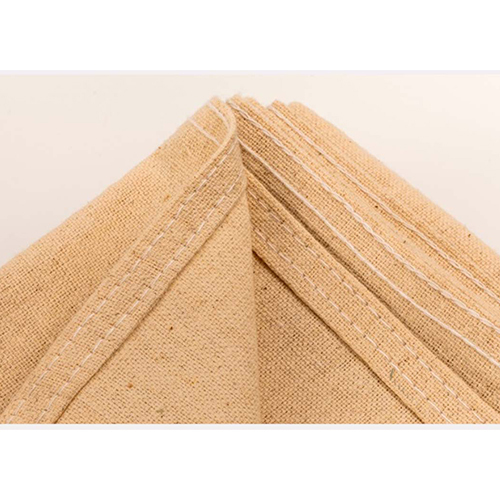 Canvas Drop Cloth - Heavy-Duty Cotton Fabric, Brown Color, Lightweight and Washable, Plain Weave Texture, Versatile Protection for Floors and Furniture