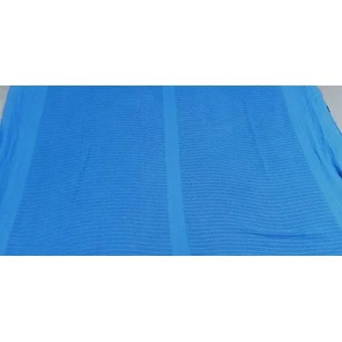 Cotton Thermal Blankets - 100% Cotton Full/king/queen Size Blue & White | Breathable Cozy Lightweight Design For Year-round Comfort
