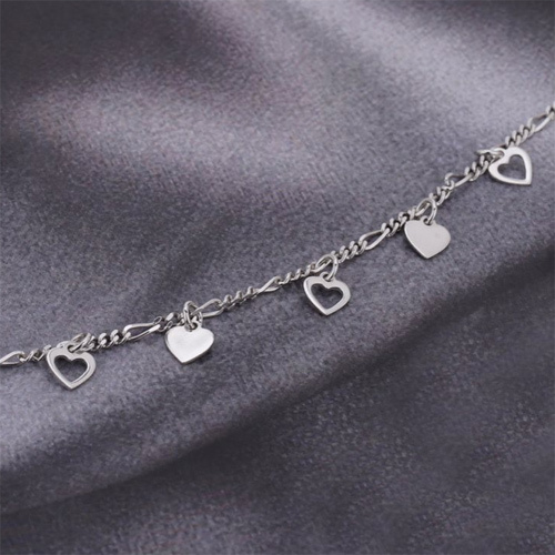 Hanging Open And Close Heart Bracelet - Silver 925 | Modern Style, Elegant Design, Perfect For All Occasions