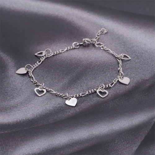 Hanging Open And Close Heart Bracelet - Silver 925 | Modern Style, Elegant Design, Perfect For All Occasions