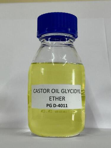 Castor Oil Based Triglycidyl Ether Diluents - Epoxy Value: 1.54 - 2.0, Viscosity: 250 - 500 Mpas, Clear Yellow Liquid, Industrial Grade Liquid