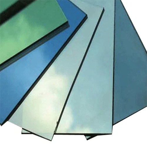 Colorful Reflective Glass - Pattern: Plain