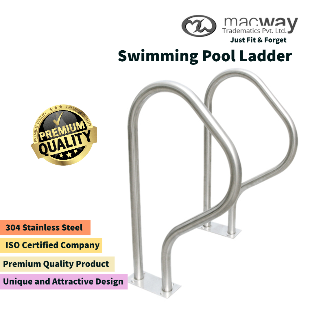 Stainless Steel Color Swimming Pool Ladder
