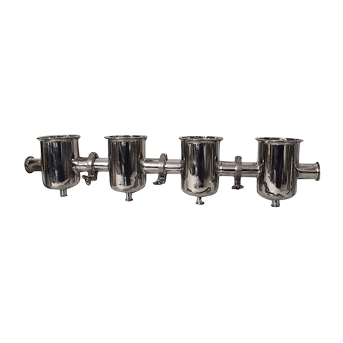 Steam Filter Housings - Color: Silver