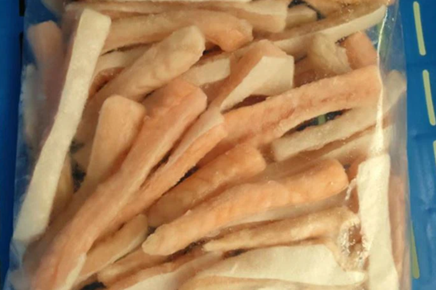 Frzoen Salmon Belly Packaging: Drum