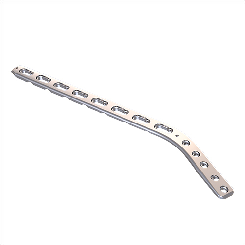 Extra Articular Distal Humerus Plate - Stainless Steel, Flexible Design for Optimal Stability and Support in Hospital Use