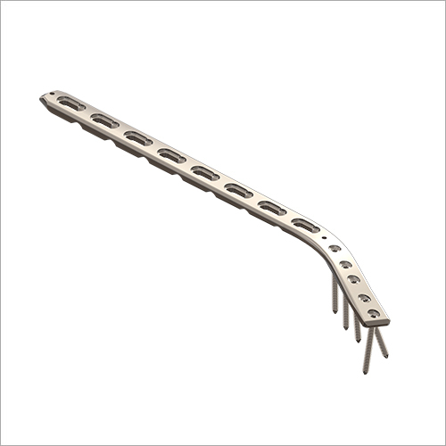 Extra Articular Distal Humerus Plate - Titanium Steel | Flexible Design, A-Grade Biocompatibility, Hospital Usage, Contoured Fit for Stability