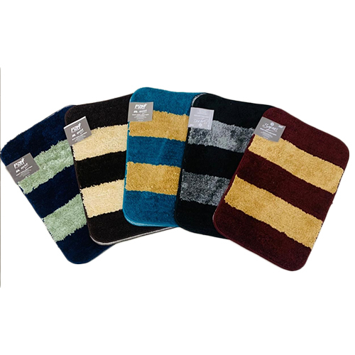 Bath Floor Mat - Cotton Material, Various Sizes Available | Modern Design, Printed Patterns, Different Color Options