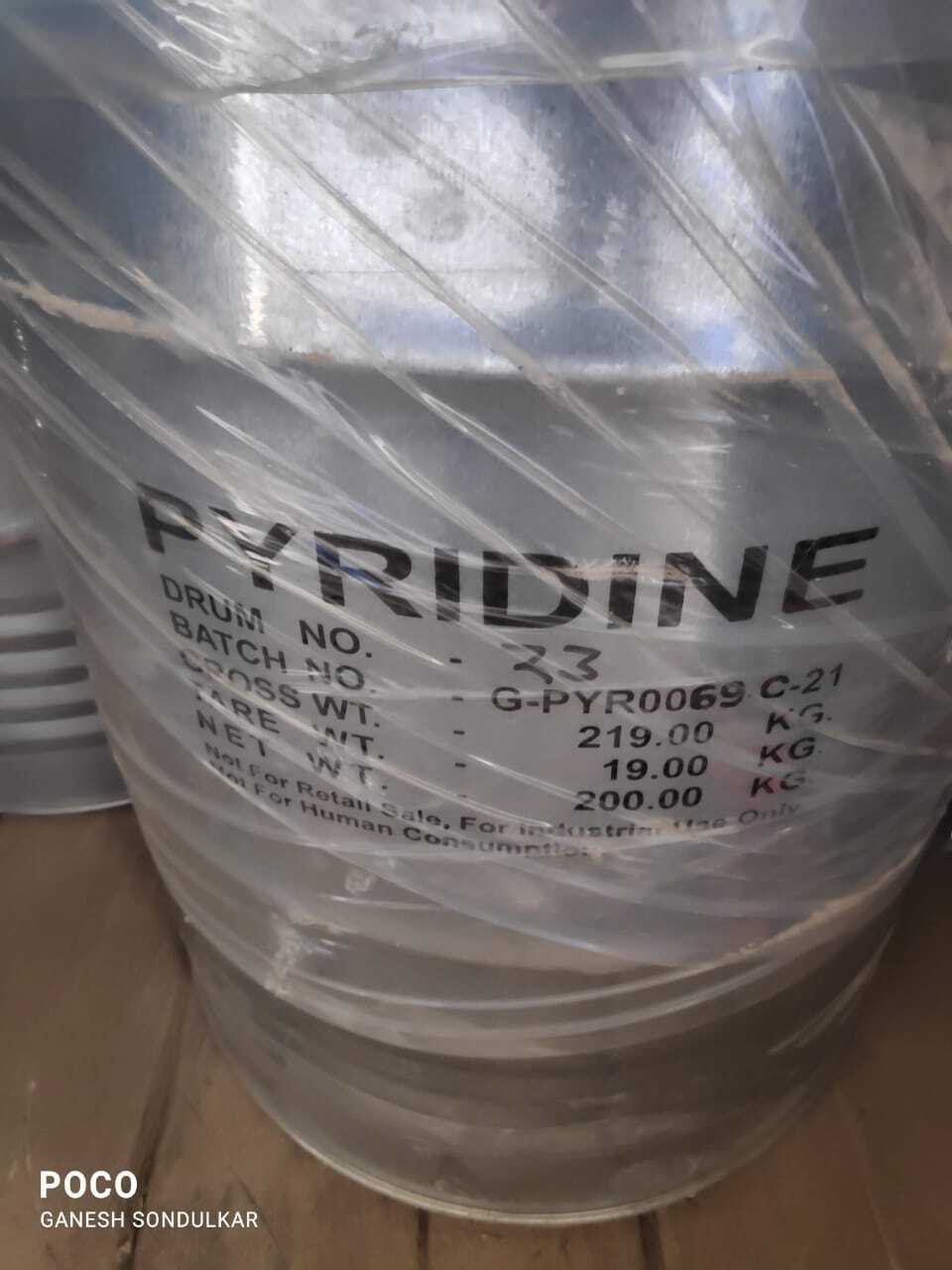 Pyridine Jubliant - Cas No 110-86-1, Chemical Name Pyridine, Other Names Azine, Best Before 3 Years, Shelf Life 3 Years
