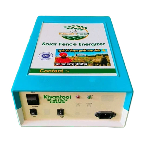 12 V Solar Zatka Machine - Material: Stainless Steel