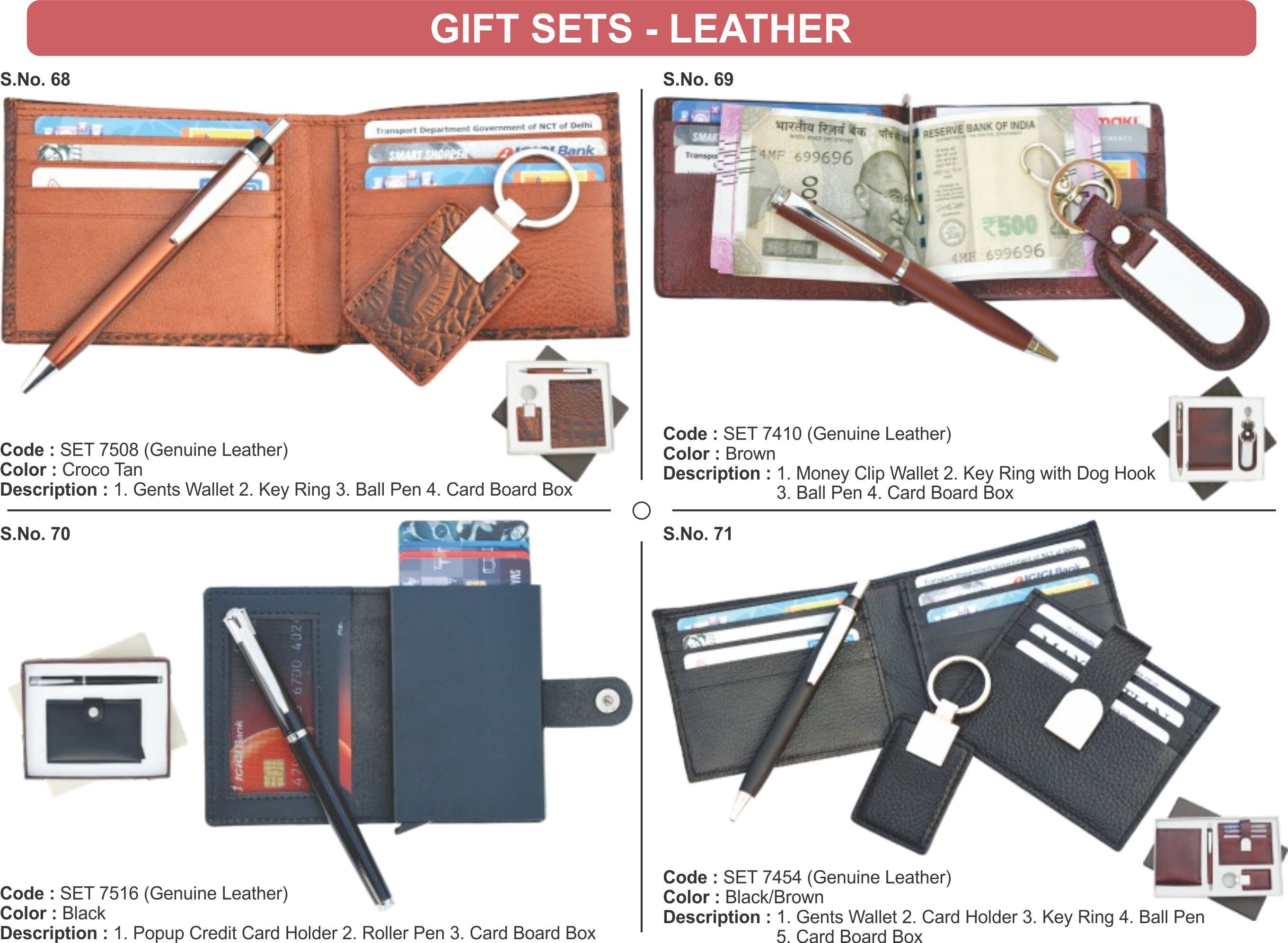 Corporate Leather Gifts - Genuine Leather Material, Customizable Sizes Available , In-house Printing For Logos And Text, Ideal For Corporate Branding