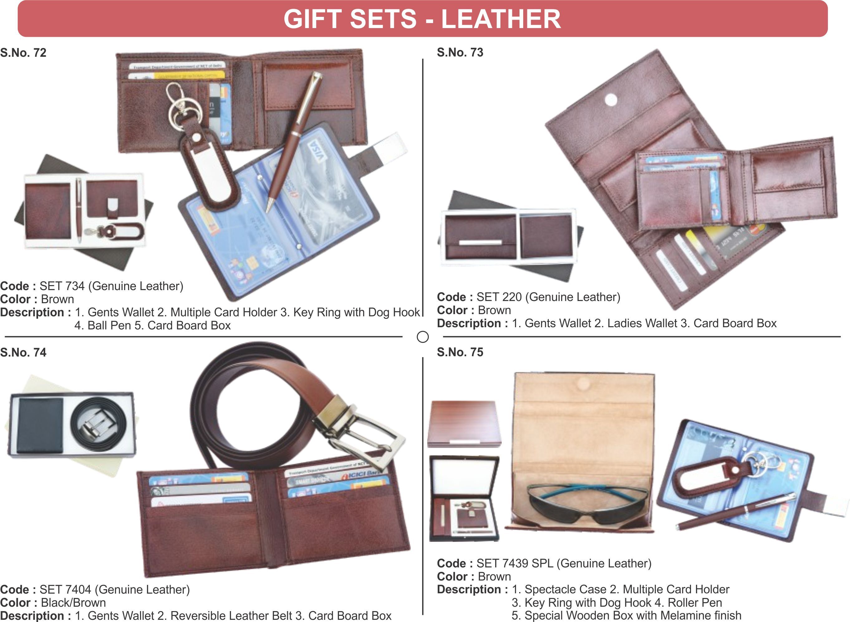 Corporate Leather Gifts - Genuine Leather Material, Customizable Sizes Available , In-house Printing For Logos And Text, Ideal For Corporate Branding