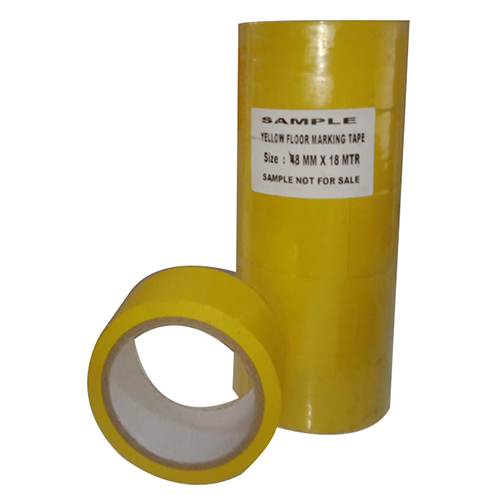 Yellow Floor Marking Tape - Durable Adhesive, 2-inch Width | High Visibility for Safety Compliance