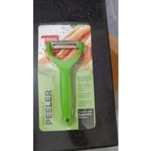 Sling Veg Peeler - Plastic Material, Available in Various Sizes, Green Color | Ergonomic Design for Easy Handling, Versatile Kitchen Tool