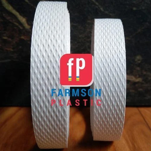 Super White Pp Box Strap - Pp Material, Customized Size, 0.5 To 1 Width, Different Available Colors | Excellent Tensile Strength, Moisture And Chemical Resistance