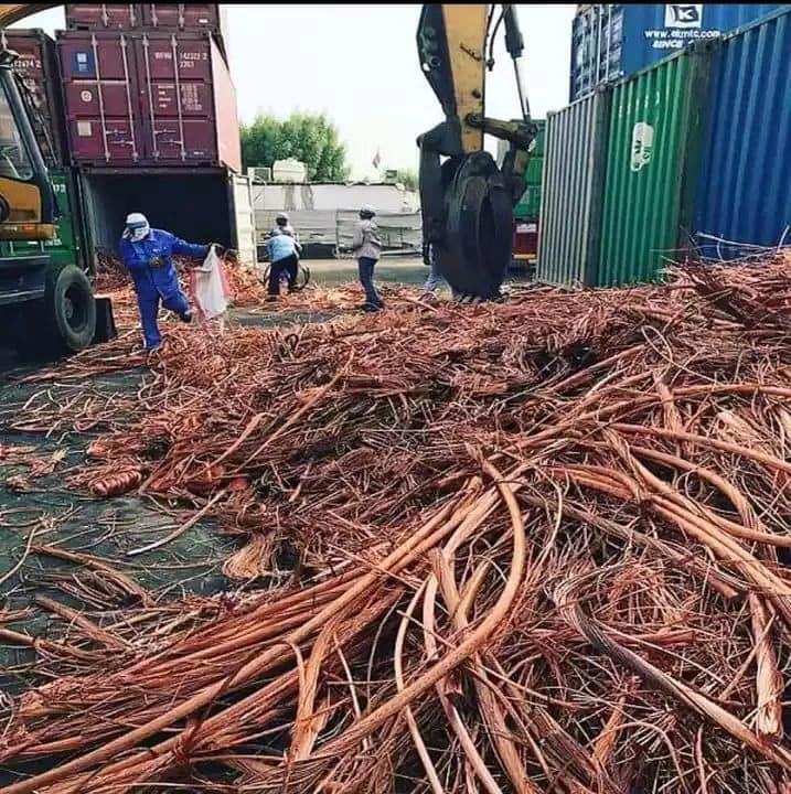 Copper Scrap Wire - 99.9% Pure Grade A Copper Granules , High Purity & Clean Quality