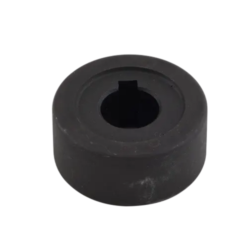 Iron Strapping Machine Feeding Roller Set - Cast Iron Material, Black Color | High-Quality Industrial Usage, Durable Design for Reliable Performance