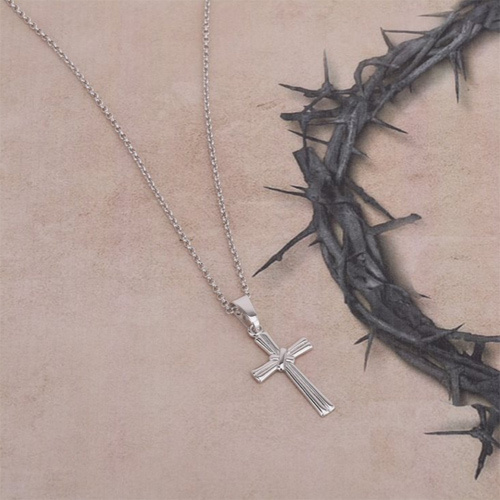 Cross Silver Pendant Necklace - Silver 925 | Various Sizes Available, Elegant Design