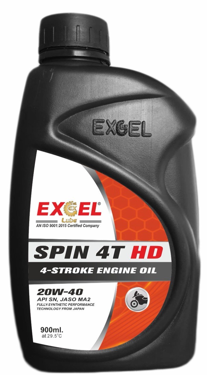 20w40 Bike Engine Oil - 10w-30 Viscosity, Red Yellow Color | Fuel Efficient, Non-smell, Ideal For 4-stroke Motorcycles