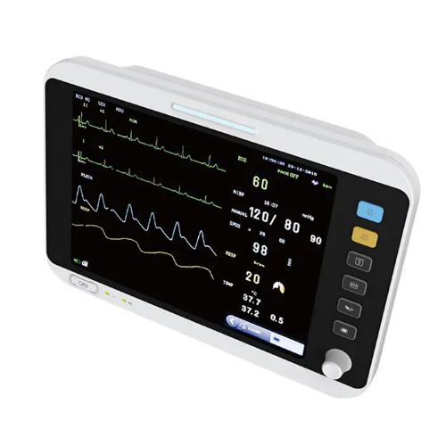 Bedside Cardiac Monitor - Advanced Monitoring Technology | Real-time Heart Rate And Ecg Analysis, Compact Design