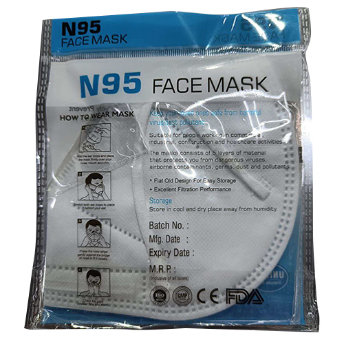 N-95 Face Mask Age Group: Adults