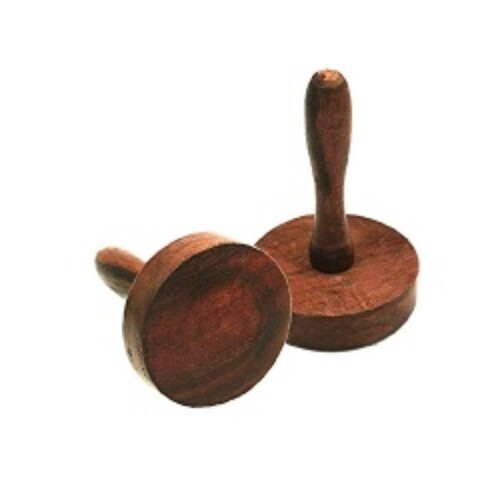 Wooden Potato Masher Small - Color: Brown