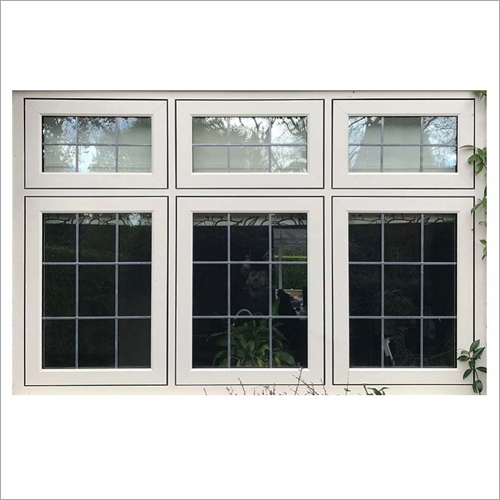 White Georgain Bar Window