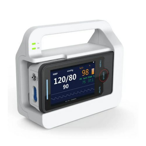 E4 Portable Vital Sign Monitors - 4 Inch Touch Screen, Ipx2 Waterproof, 155.5*73.5*29mm, Dual Charging Modes, Multiple Function Combinations