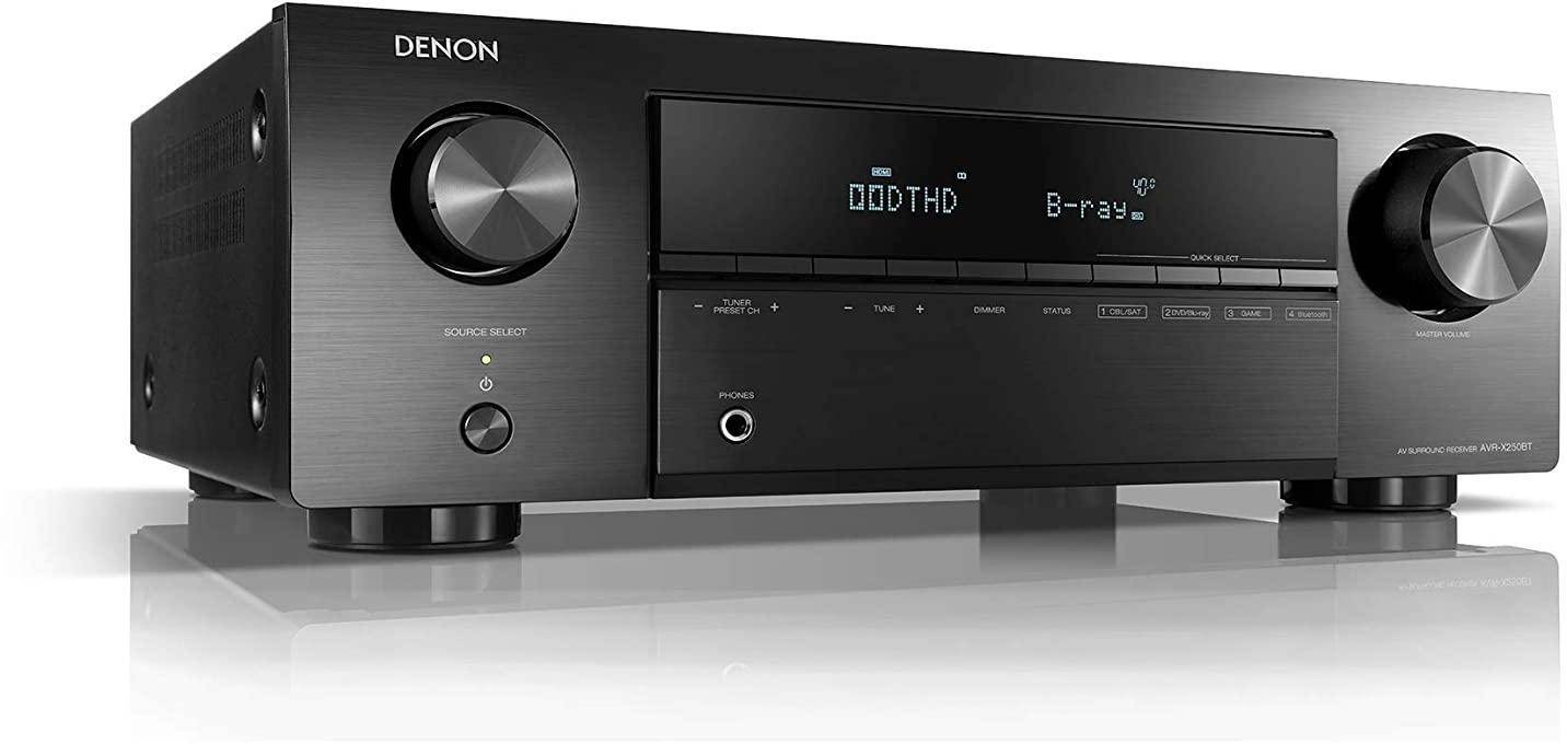 Denon Avr -X250bt - Color: Black