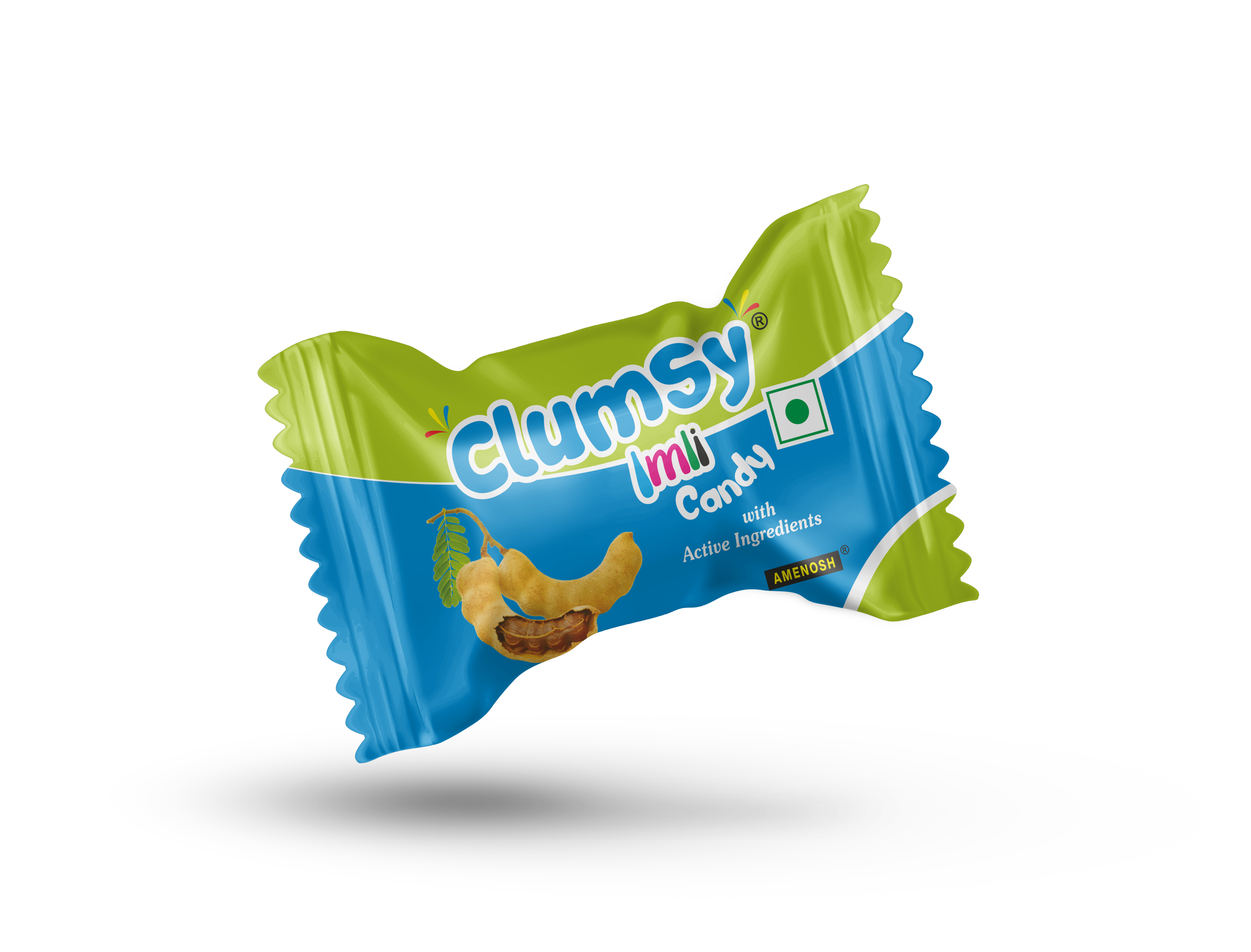 Clumsy Imli Flavored Candy - 650 Grams | Solid Form, Sweet Taste, 12-month Shelf Life