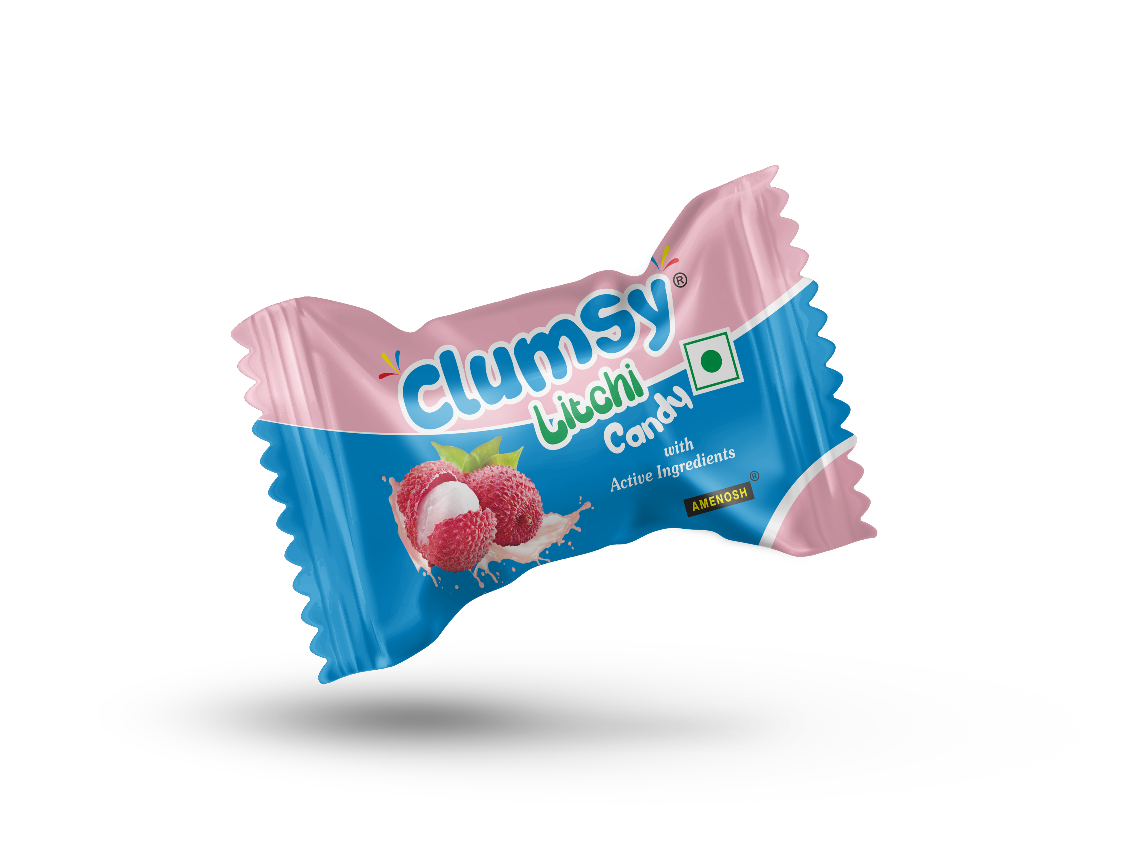 Sweet Clumsy Litchi Flavored Candy