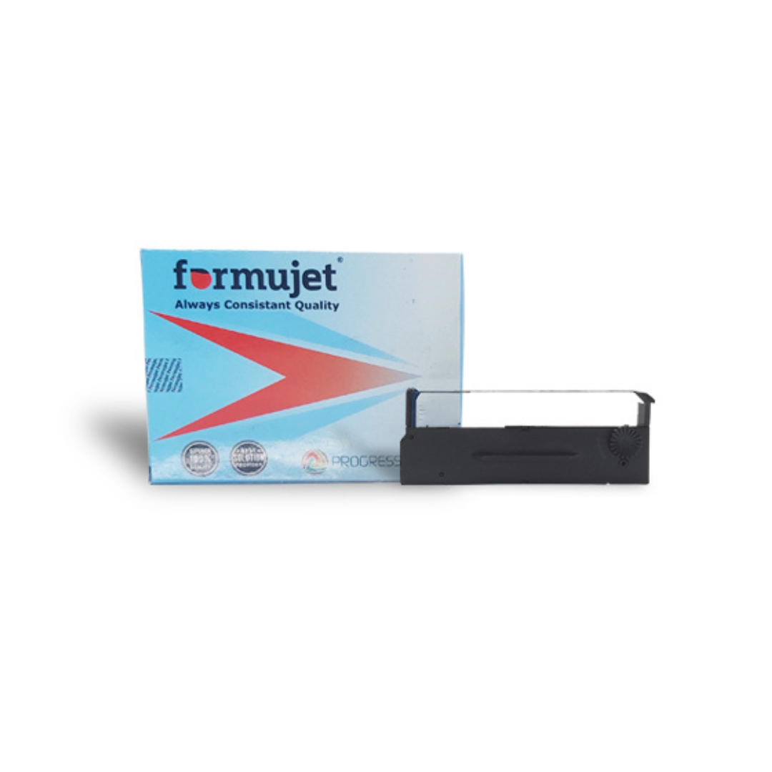 Black Formujet Erc 27 Printer Ribbon Compatible For Epson Erc27