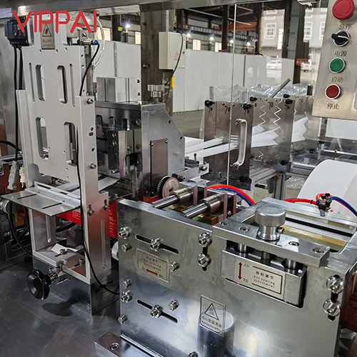 Vpd-250d High Speed Wet Wipes Machine - Stainless Steel, Semi-automatic Operation, Warranty Included