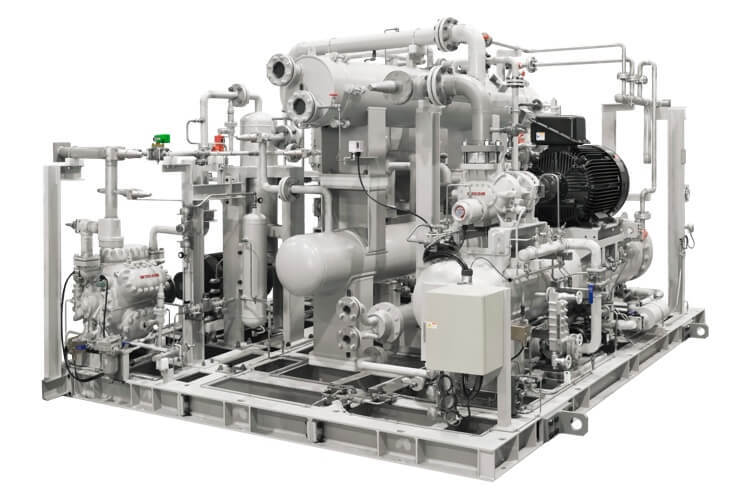 Silver Water Cooled Glycol Chiller