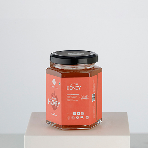 Litchi Honey - 18.80% Moisture, First Class Natural Honey With 18 Months Shelf Life