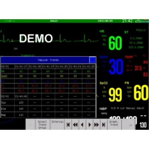 Sinnor 6 Parameter Semi Modular Patient Monitor