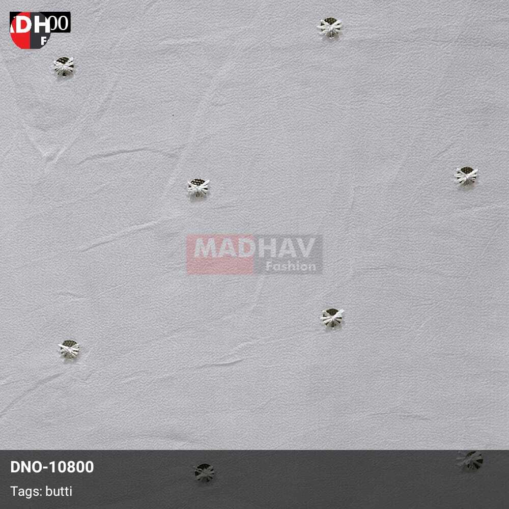 Butti Embroidery Sequins Georgette Fabric - Soft Lightweight Blend Fabric, Intricate Embroidery & Shimmering Sequins | Ideal For Lehengas, Sarees, Gowns & Dupattas