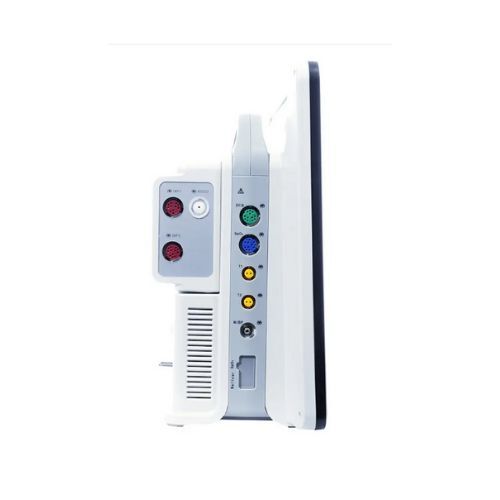 Modular Patient Monitor Machine - 12.1 Inch Color Lcd Touch Screen, 8 Parameters Including Ecg And Spo2, Integrated Emergency Lithium Battery | Flexible Dual Ibp, Multi-lead Waveform, 7-day Trend Chart, Real-time S-t Analysis