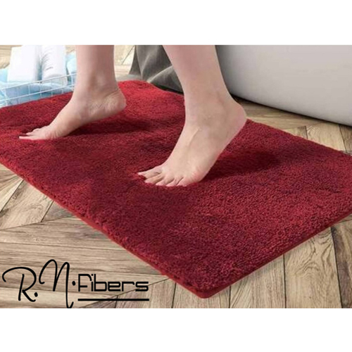 Red Bath Mat Design: Modern
