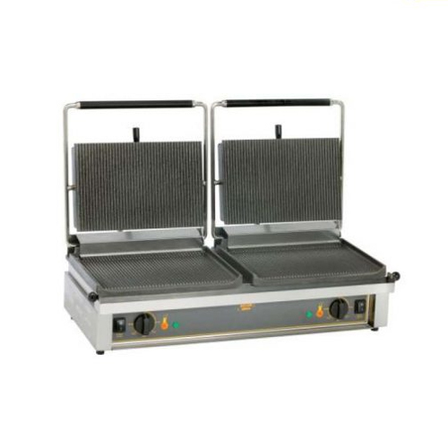 स्टेनलेस स्टील इलेक्ट्रिक सैंडविच ग्रिलर