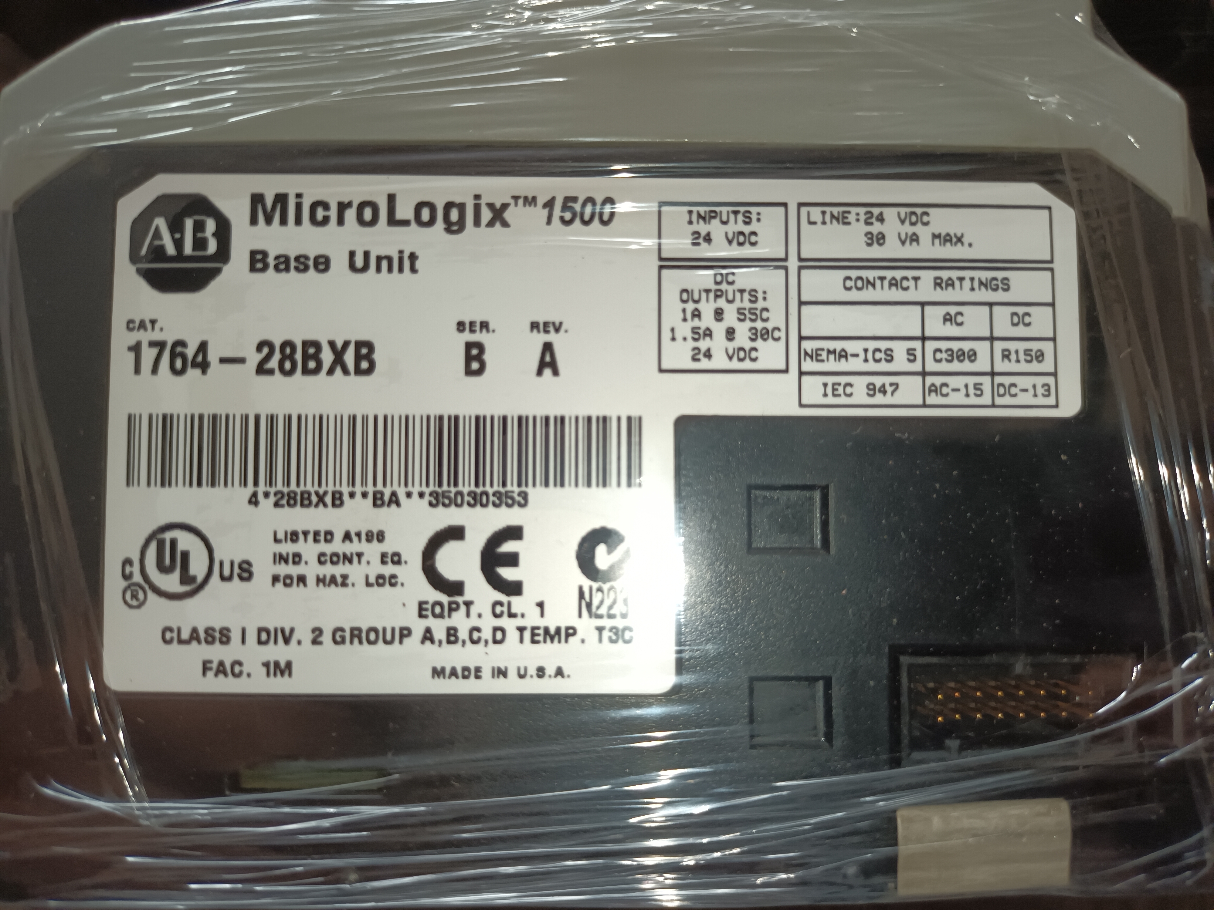 Allen Bradley Plc 1764-28bxb
