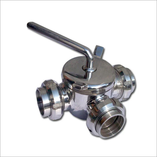 सिल्वर डेयरी फिटिंग वाल्व