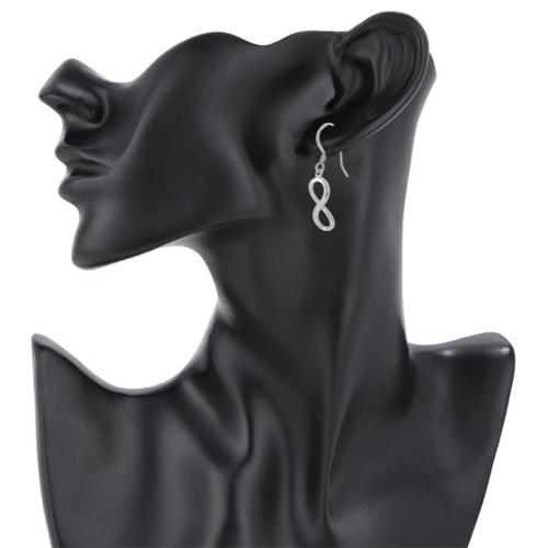 Infinity Silver Earrings