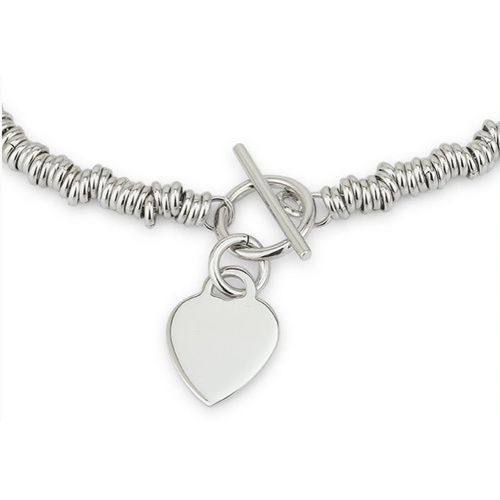 Modern Designer Sweetie Silver Bracelet