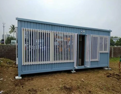 Paint Coated Portable Office Container - Height: 8.6 Foot (Ft)