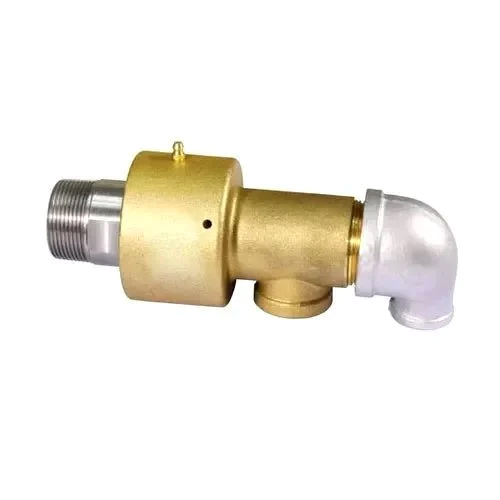 सिल्वर ड्यूल फ्लो रोटरी जॉइंट